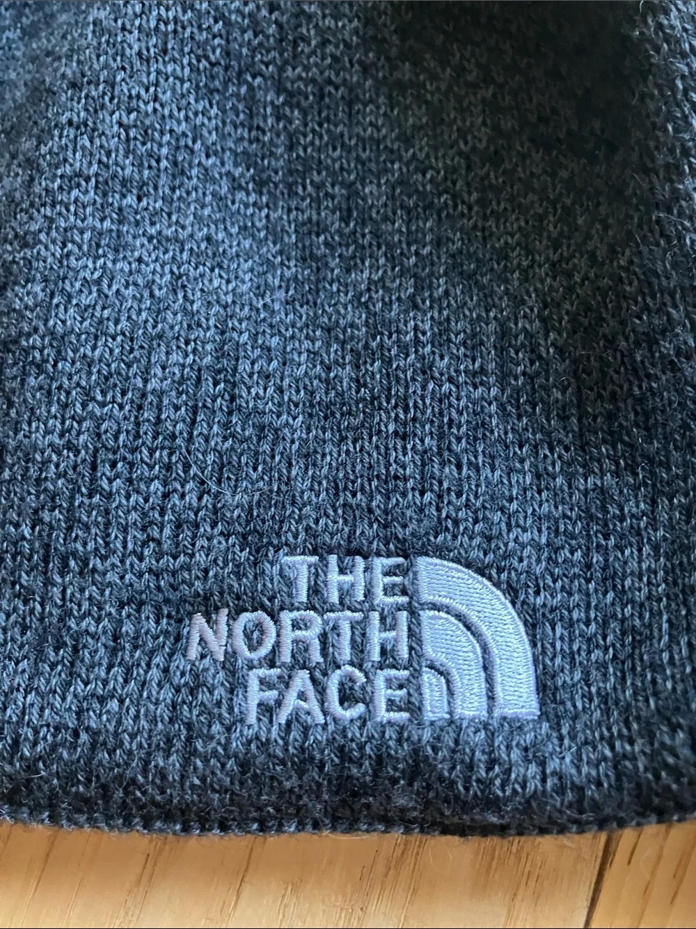 The North Face Beanies in Charcoal and Green